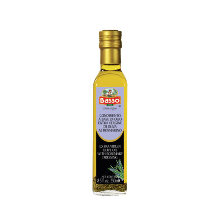 BASSO Extra Virgin Olive Oil with Rosemary Dressing, 250ml, Product of Italy