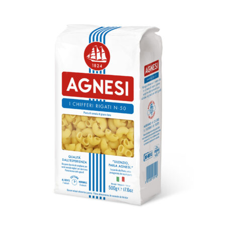 AGNESI Chifferi Pasta, 500g, Product of Italy