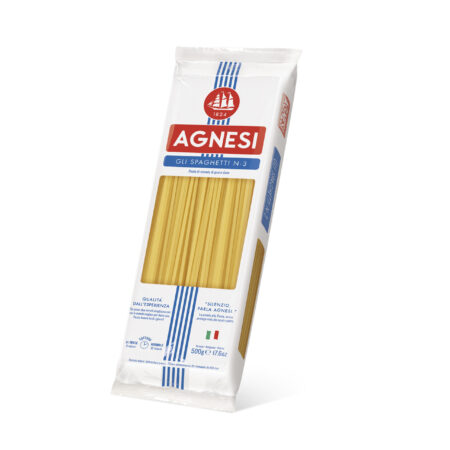 AGNESI Spaghetti Pasta, 500g, Product of Italy