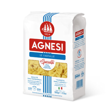 AGNESI Farfelle Pasta, 500g, Product of Italy