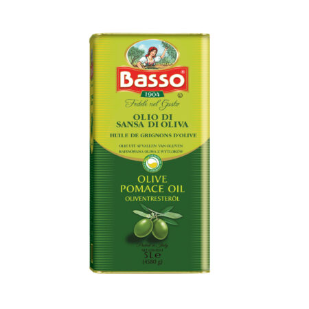 BASSO Pomace Olive Oil, 5L, Product of Italy