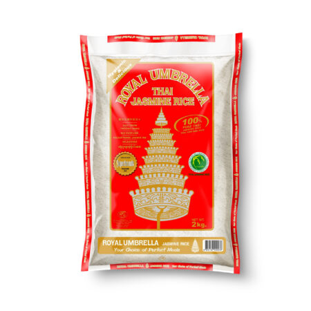 ROYAL UMBRELLA Jasmine Rice, 2kg, Product of Thailand