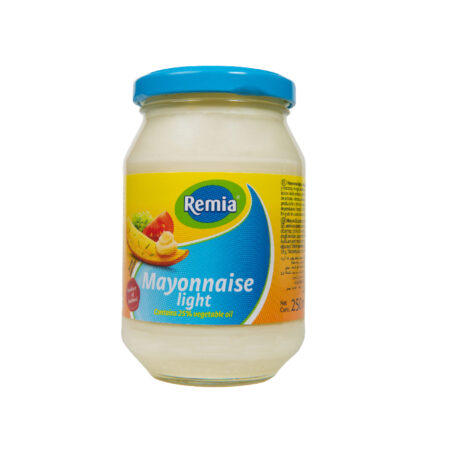 REMIA Mayonnaise Light, Low Fat, Delicious & Creamy, 250ml, Product of Holland