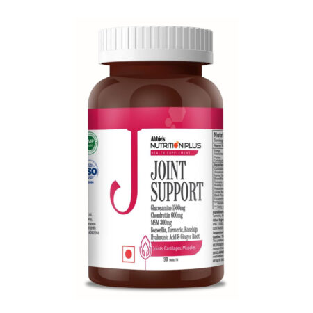 Abbie's NUTRITION PLUS Health Supplement, Joint Support, for healthy Joints, Cartilages & Muscles, 90 Tablets