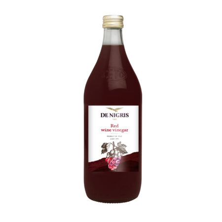DE NIGRIS Red Wine Vinegar, 1L, Product of Italy