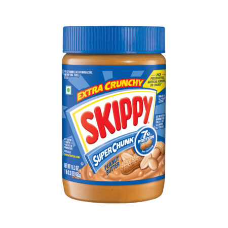SKIPPY Peanut Butter Crunchy, 462g, Product of USA
