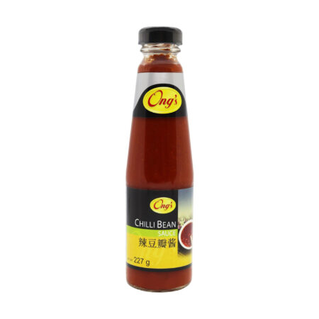 ONG'S Chilli Bean Sauce, 227g, Product of Singapore