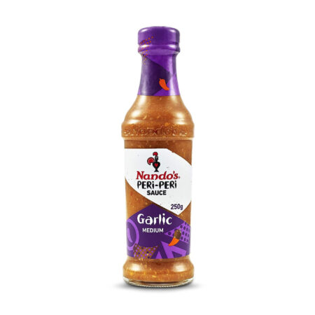 NANDO’S Peri Peri Chili Sauce, Garlic, 250g, Product of The Netherlands