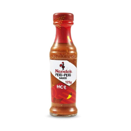 NANDO’S Peri Peri Chili Sauce, Hot, 125g, Product of The Netherlands