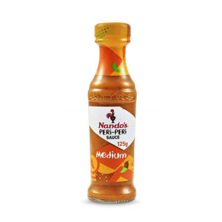 NANDO’S Peri Peri Chili Sauce, Medium, 125g, Product of The Netherlands
