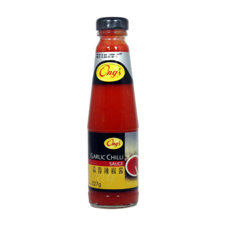 ONG'S Garlic Chili Sauce, 227g, Product of Singapore