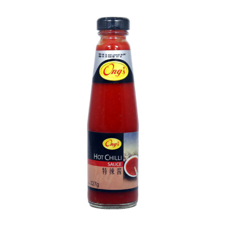 ONG’S Hot Chili Sauce, 227g, Product of Singapore