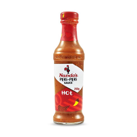 NANDO'S Peri Peri Chili Sauce, Hot, 250g, Product of The Netherlands