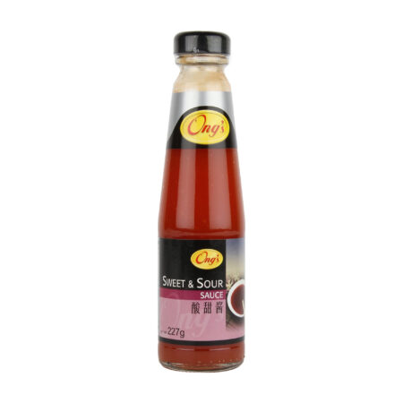 ONG’S Sweet & Sour Sauce, 227g, Product of Singapore