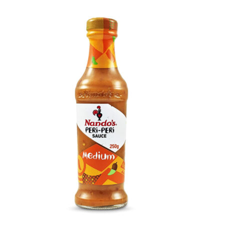 NANDO’S Peri Peri Chili Sauce, Medium, 250g, Product of The Netherlands