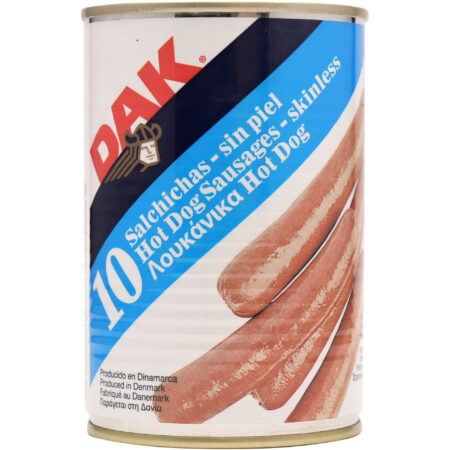 DAK Hot Dog Sausages, Canned Meat, 225g, Product of Denmark
